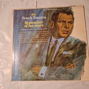 Frank Sinatra september of my years lp record